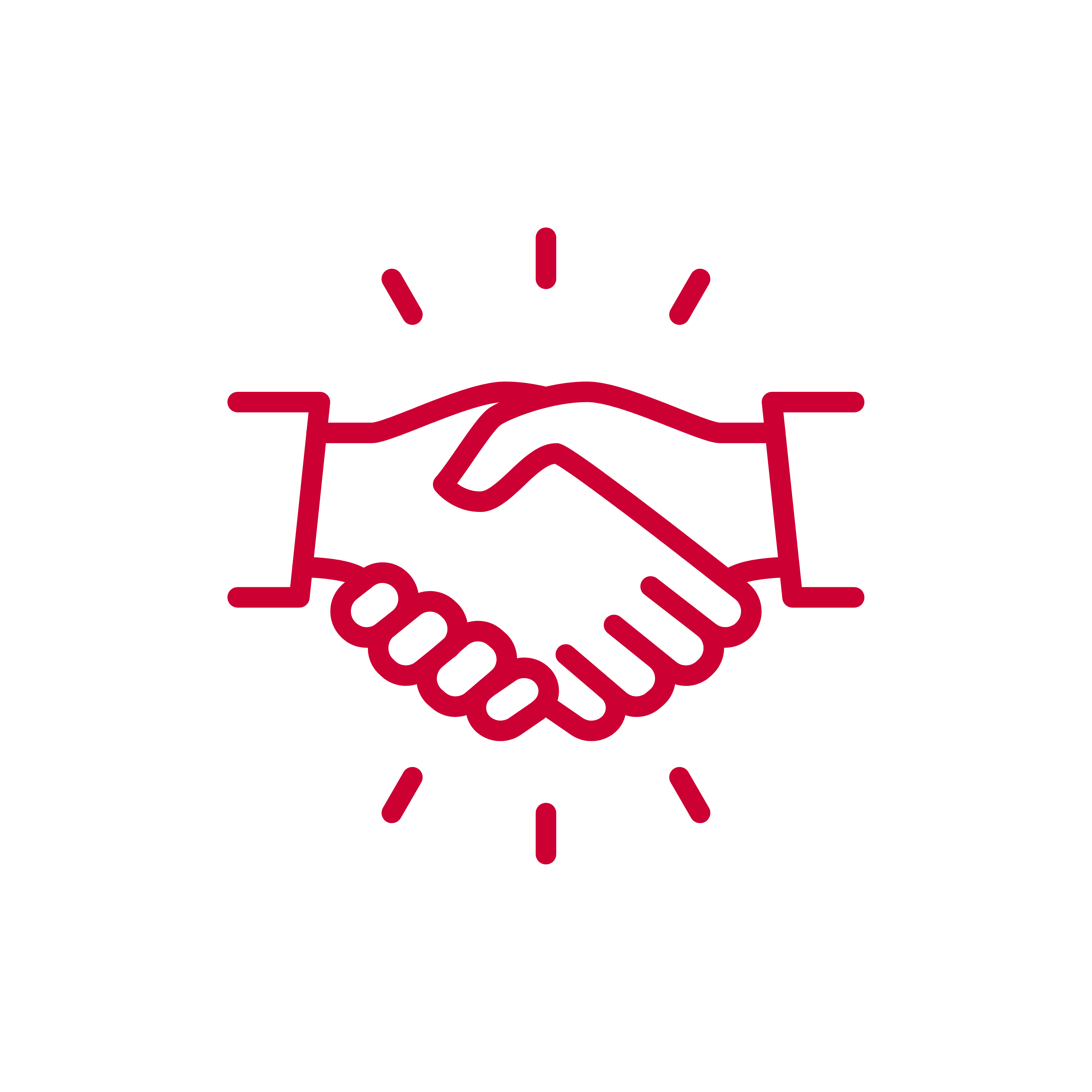 icon haende schuetteln zusammenarbeit