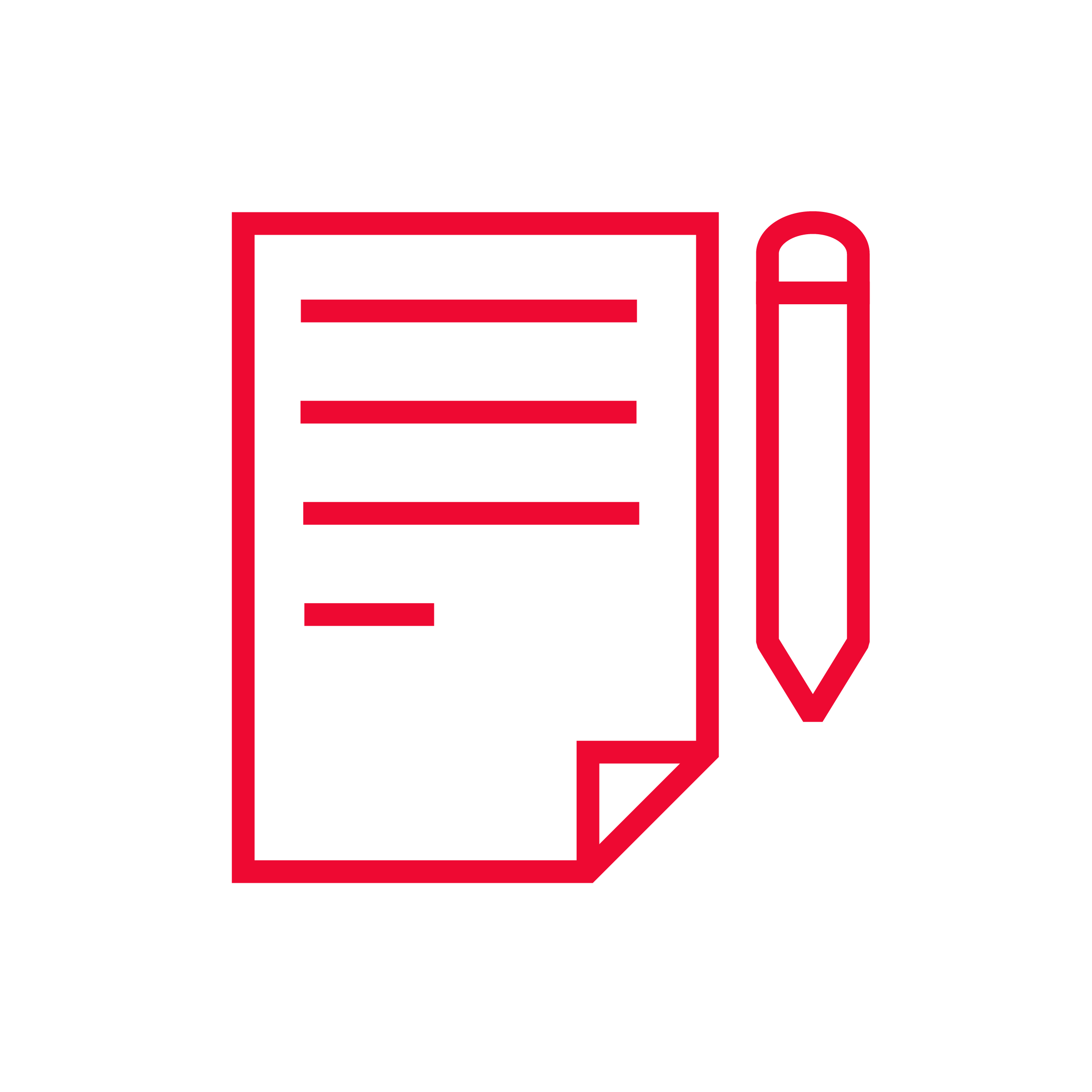 icon papier stift