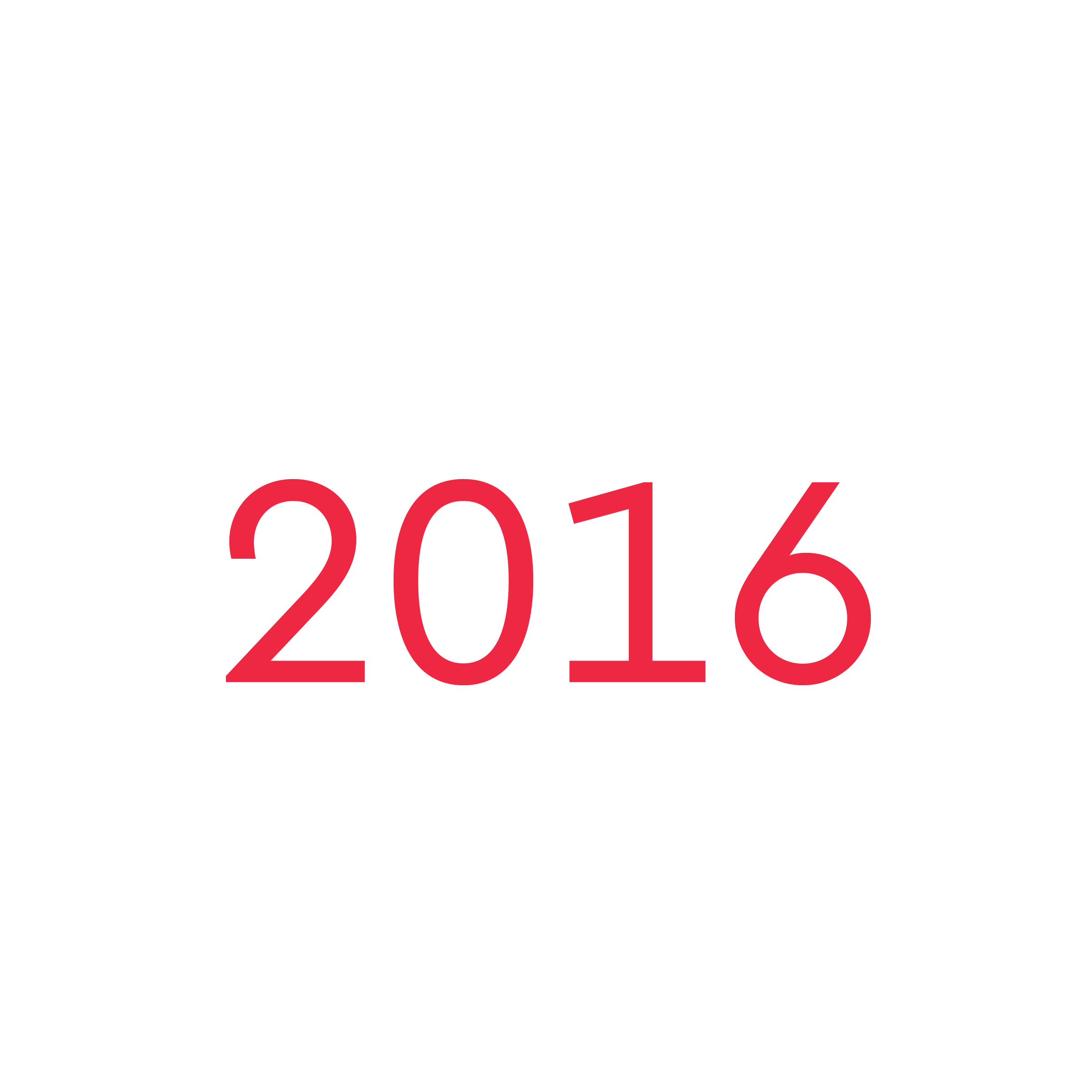 Bild Jahreszahl 2016