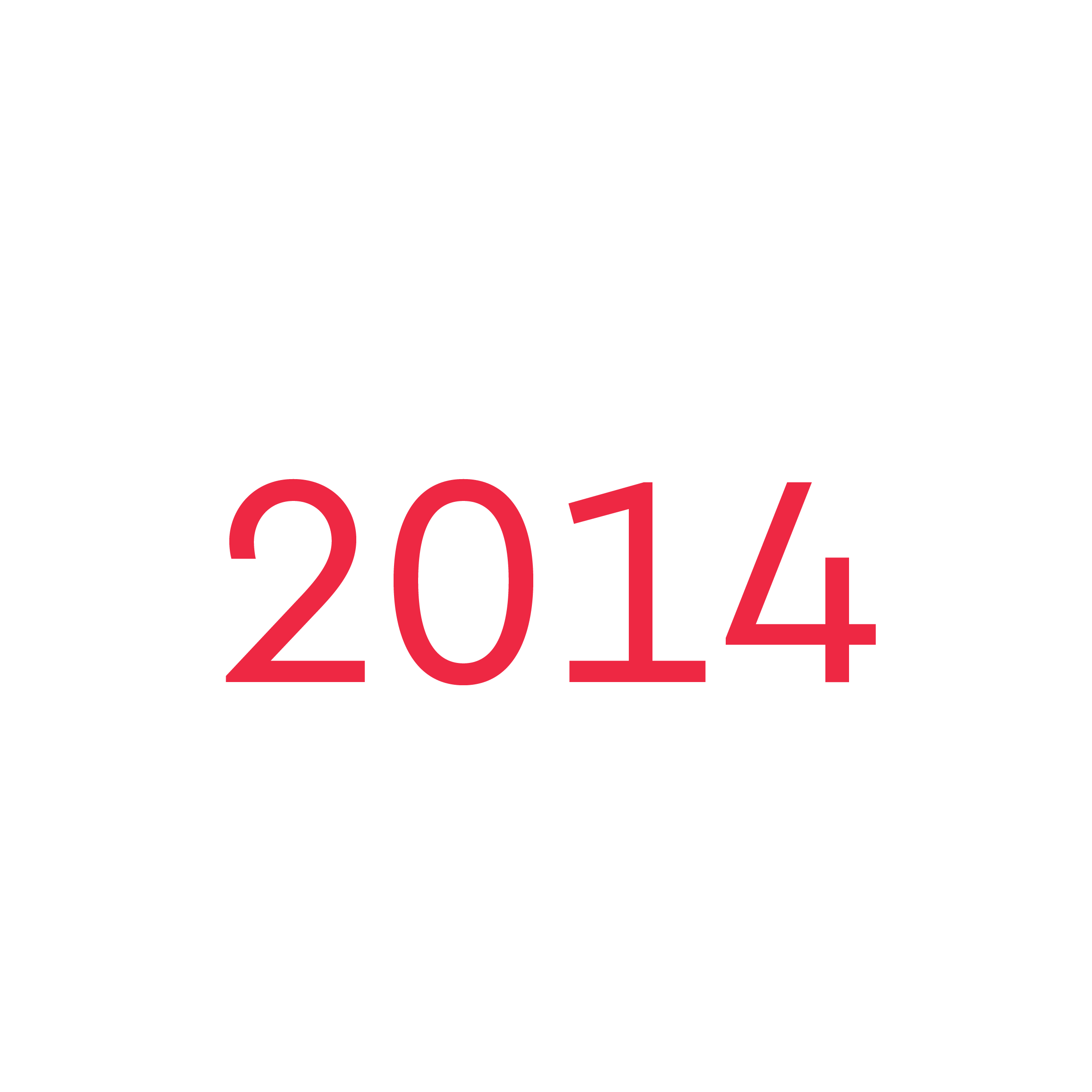 Bild Jahreszahl 2014