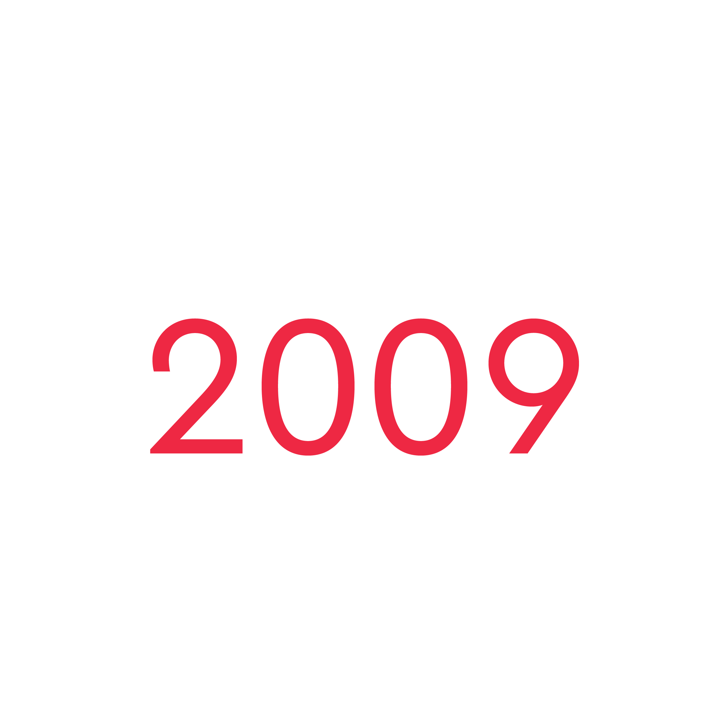 Bild Jahreszahl 2009