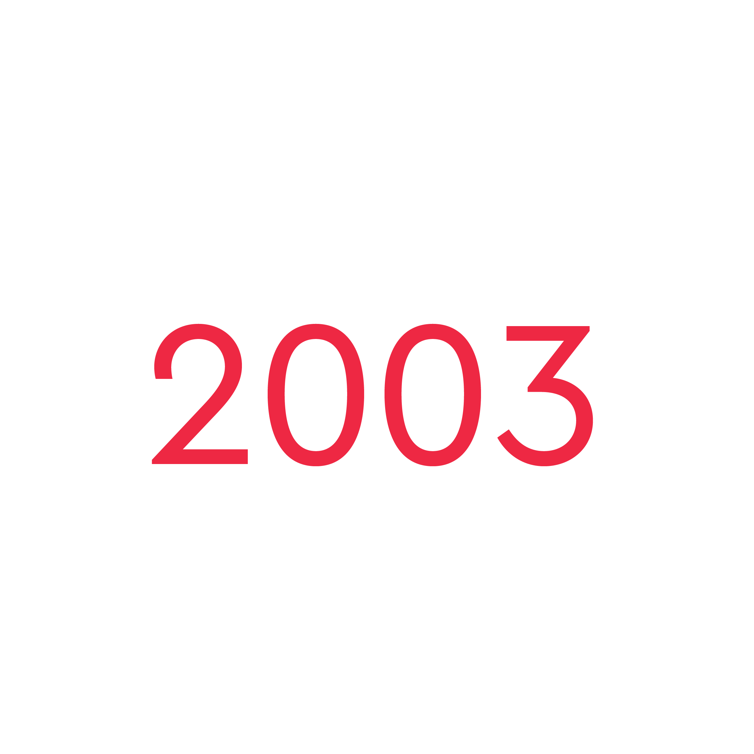 Bild Jahreszahl 2003
